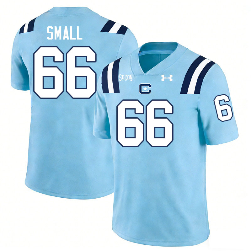 The Citadel Bulldogs #66 John Small College Football Jerseys,Uniforms-Light Blue